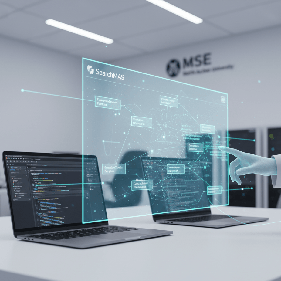 SearchMAS: AI-Powered Knowledge Graph Exploration for MBSE